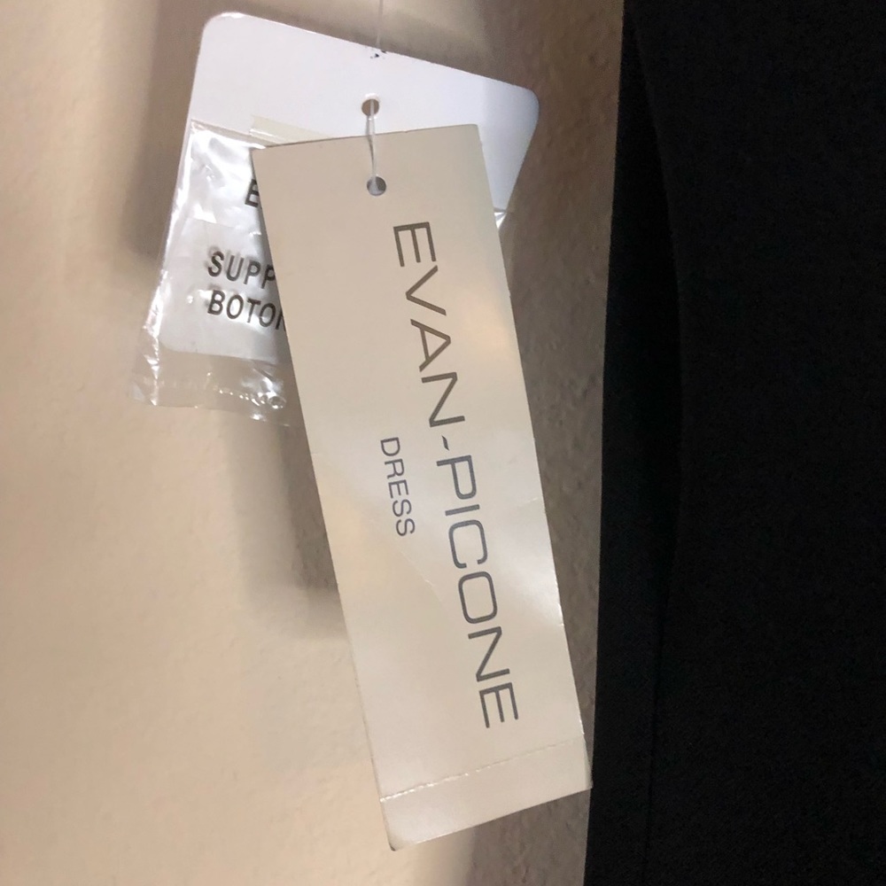 Evan Piccone Black After Five Dress - Picture 9 of 16
